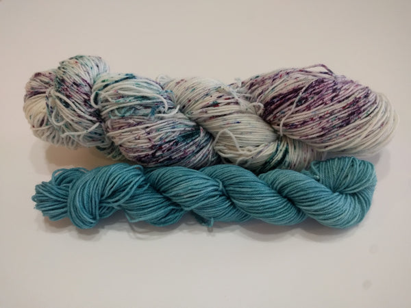 Arctic Ice Teal sock set