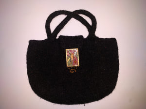 Black Magic Felted Bag