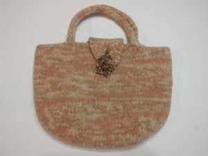 Desert Summer Felted Bag