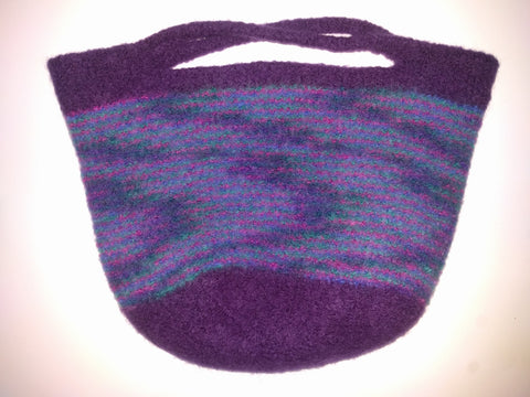 Purple Haze Felted Bag