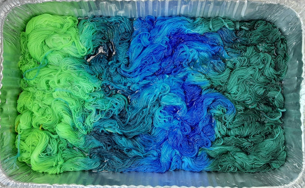 Pisces in the dye pot